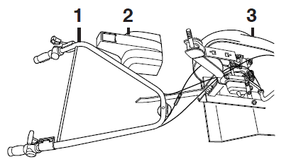 démontage capot motobineuse